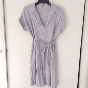 Polagram Shirt Dress